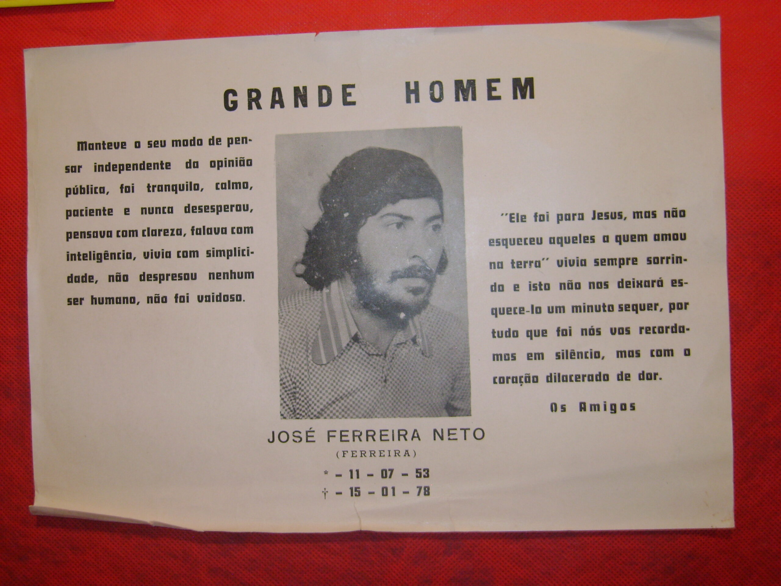 Exposição de fontes históricas –  Col. Est. João Bernardes de Assunção – Davinópolis