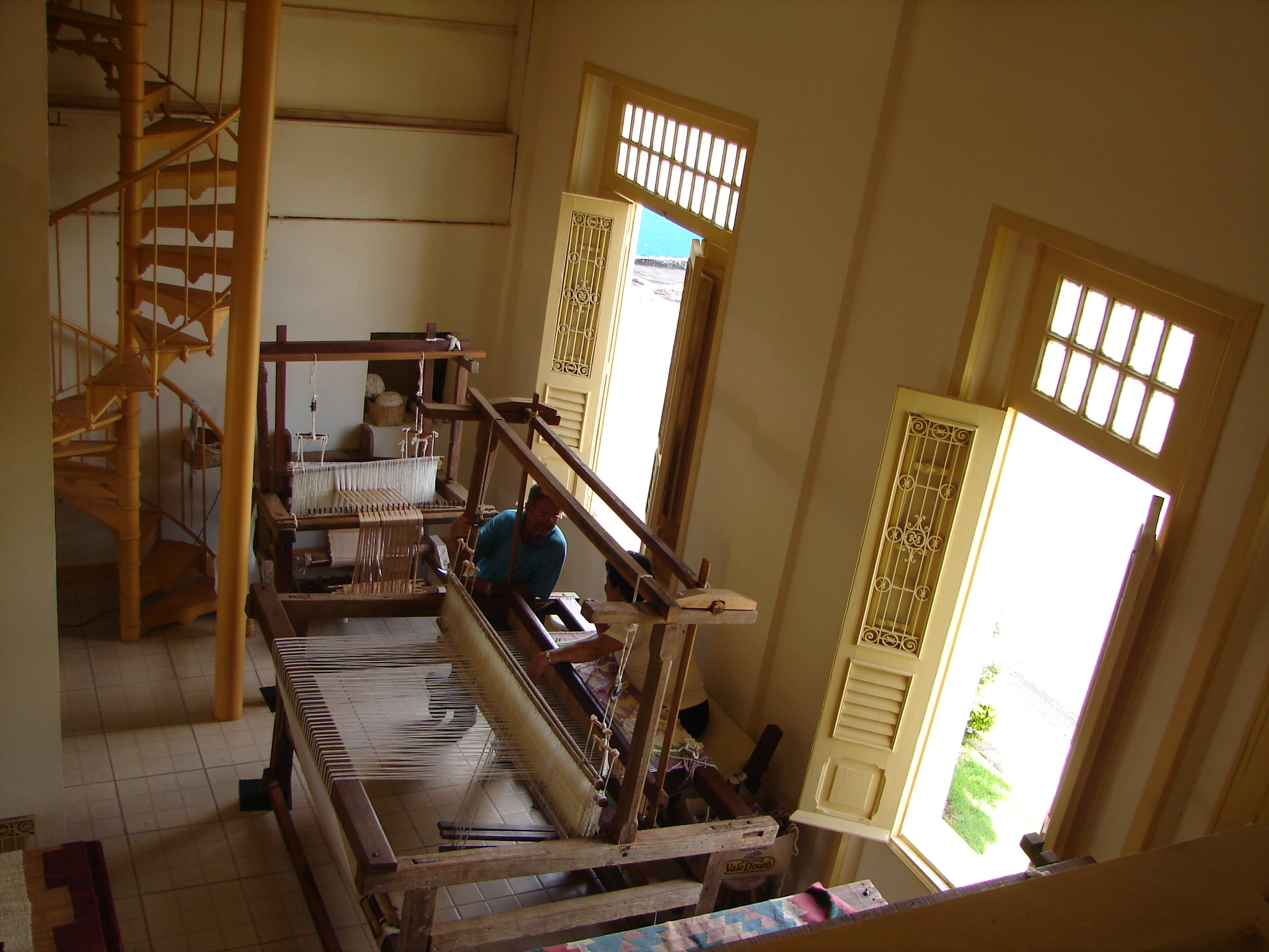 Araxá – Centro de tecelagem, antiga estação ferroviária da cidade