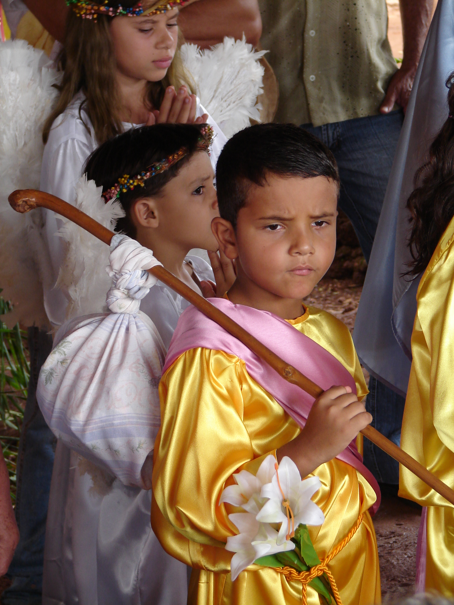 Festa de Santos Reis – Crianças participado do festejo