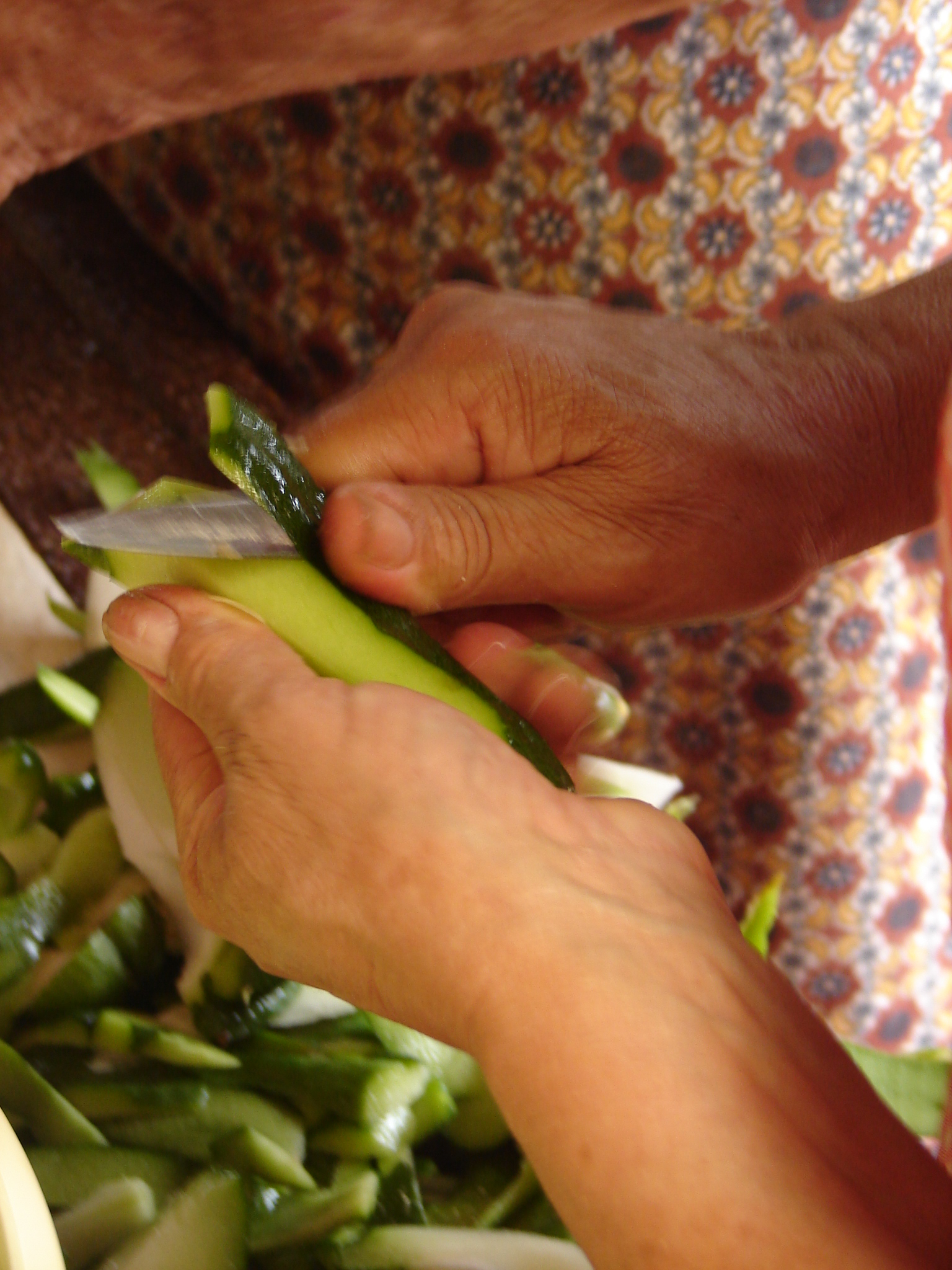 Festa de Santos Reis – Preparo do alimento para a festa