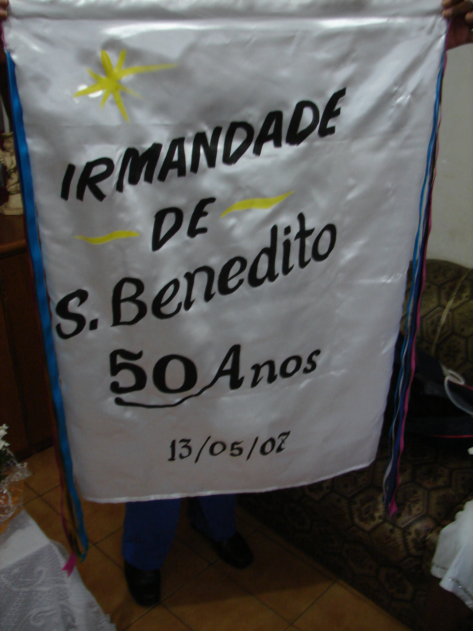 A Irmandade de São Benedito – Estandarte.