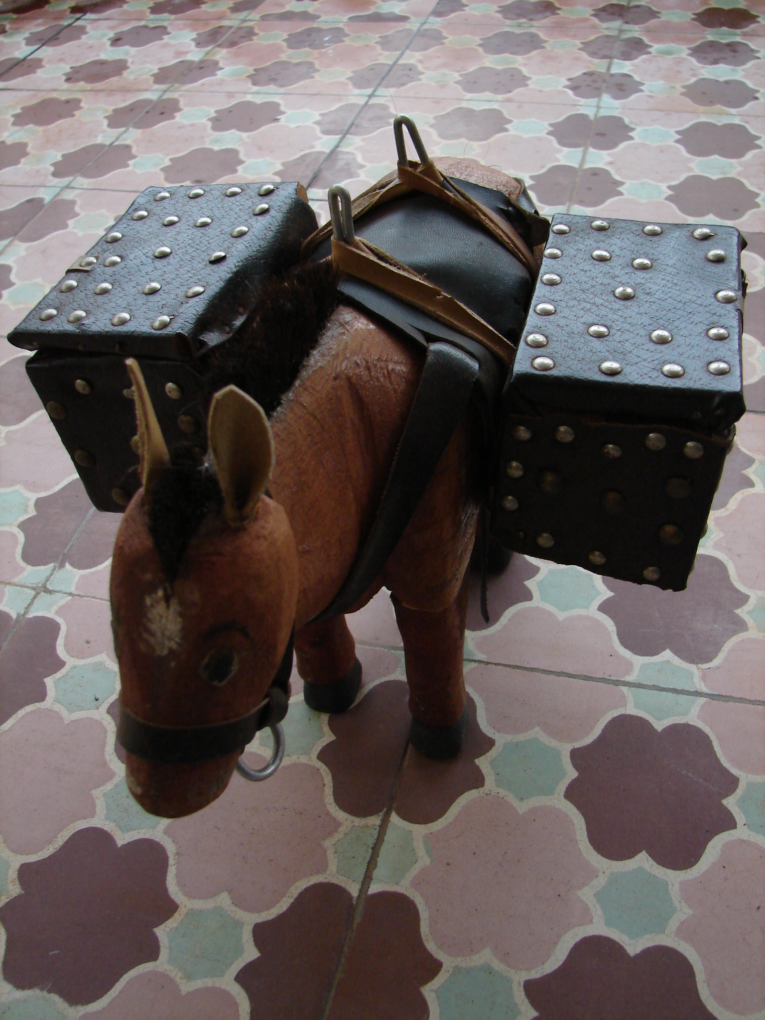 Carrinho de carga em miniatura.