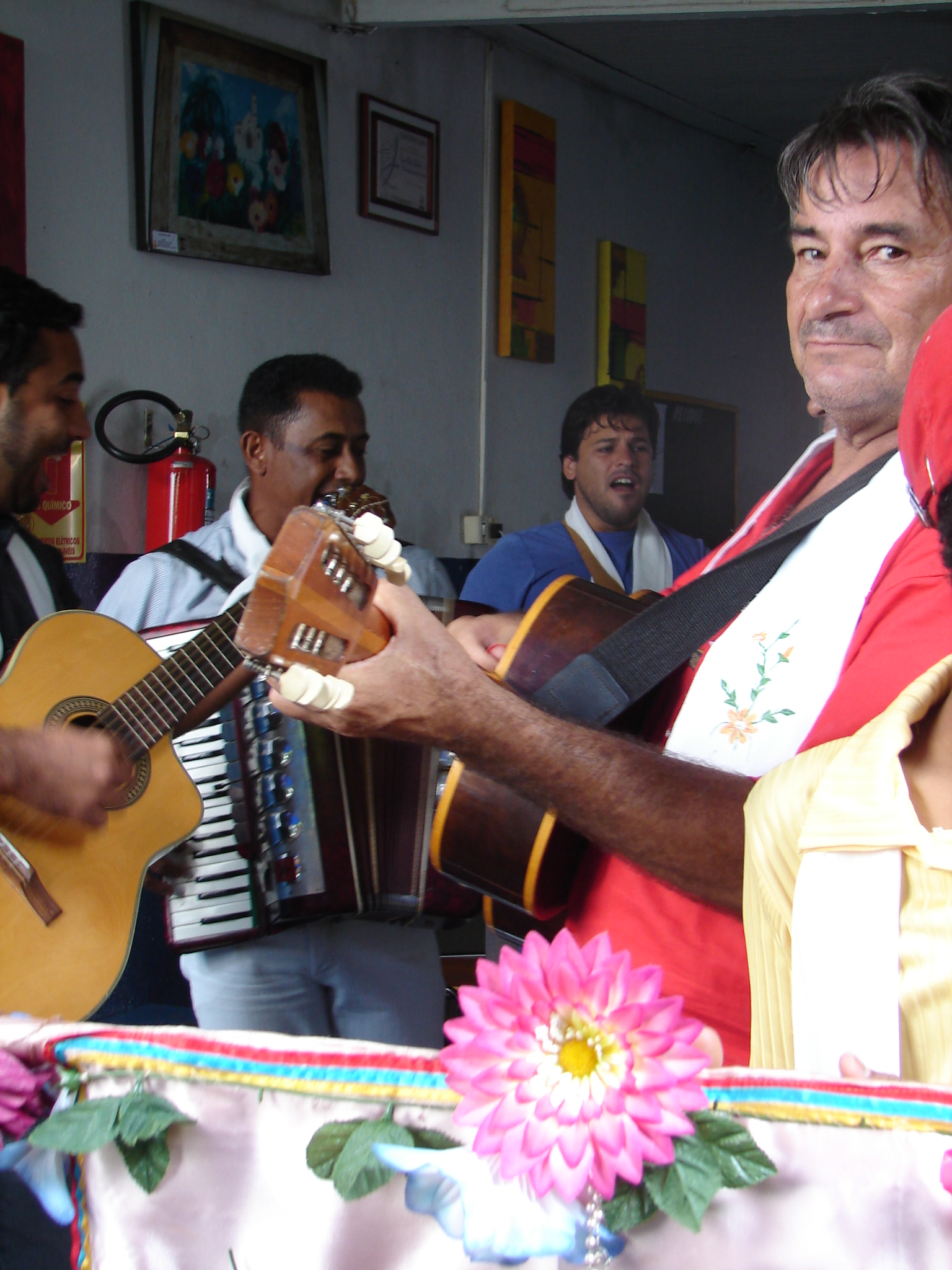 Folia de Reis – Músicos.